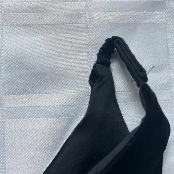 Banana Republic Black Velvet Cropped Leg Jumpsuit - Picture 6 of 16